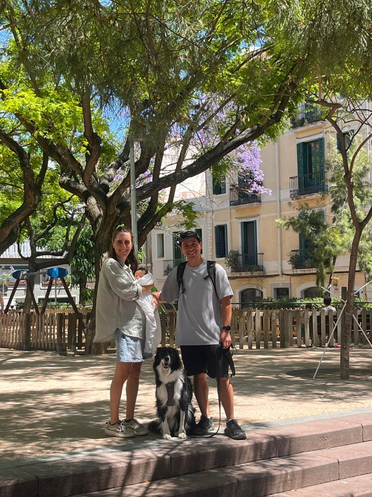 Bongo con su familia